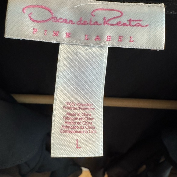 NWOT, GORGEOUS, Oscar de la Renta-Fine Label Black Nightgown & Robe. NEVER WORN - Picture 16 of 16